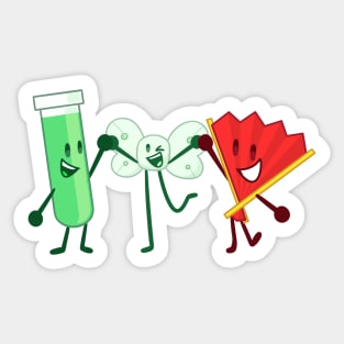 Fantube Family (Inanimate Insanity) Sticker